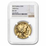 2023 1 oz Gold Buffalo MS-69 NGC