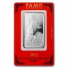 2023 1 oz Silver Bar - PAMP Suisse (Year of the Rabbit)