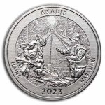 2023 1 oz Silver NATB Maine Acadia National Park