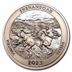 2023 1 oz Silver NATB Virginia Shenandoah National Park (Box/COA)