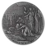 2023 2 oz Silver Coin - Biblical Series (Moses in the Bulrushes)