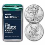 2023 American Silver Eagles (20-Coin MintDirect® Tube)