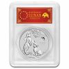 2023 AUS 2 oz Silver Lunar Rabbit MS-70 PCGS (FS, Red Label)