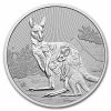 2023 AUS 2 oz Silver Next Gen Kangaroo Mother & Baby BU Piedfort