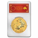 2023 Australia 10 oz Gold Lunar Rabbit MS-70 PCGS (FS, Red Label)