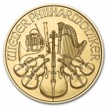 2023 Austria 1/10 oz Gold Philharmonic BU