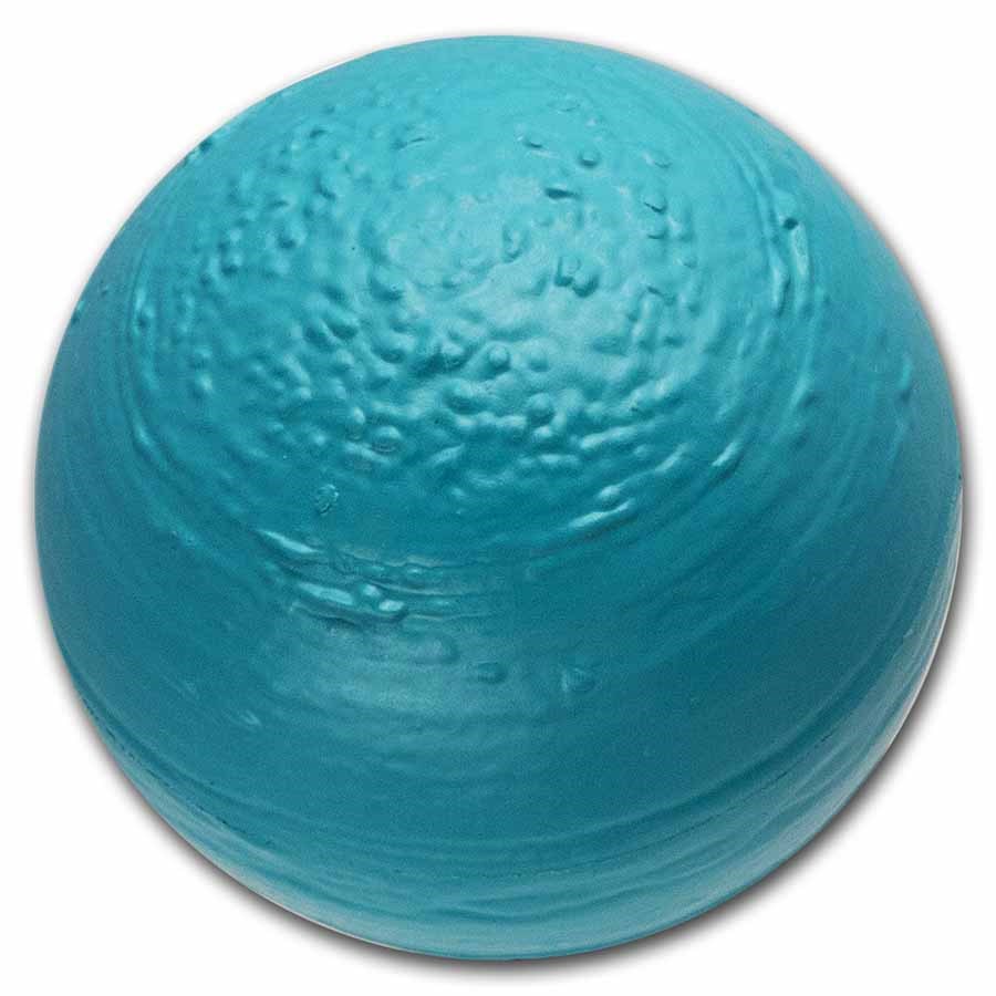 2023 Barbados 1 oz Silver Uranus Sphere Coin