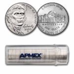2023-D Jefferson Nickel 40-Coin Roll BU