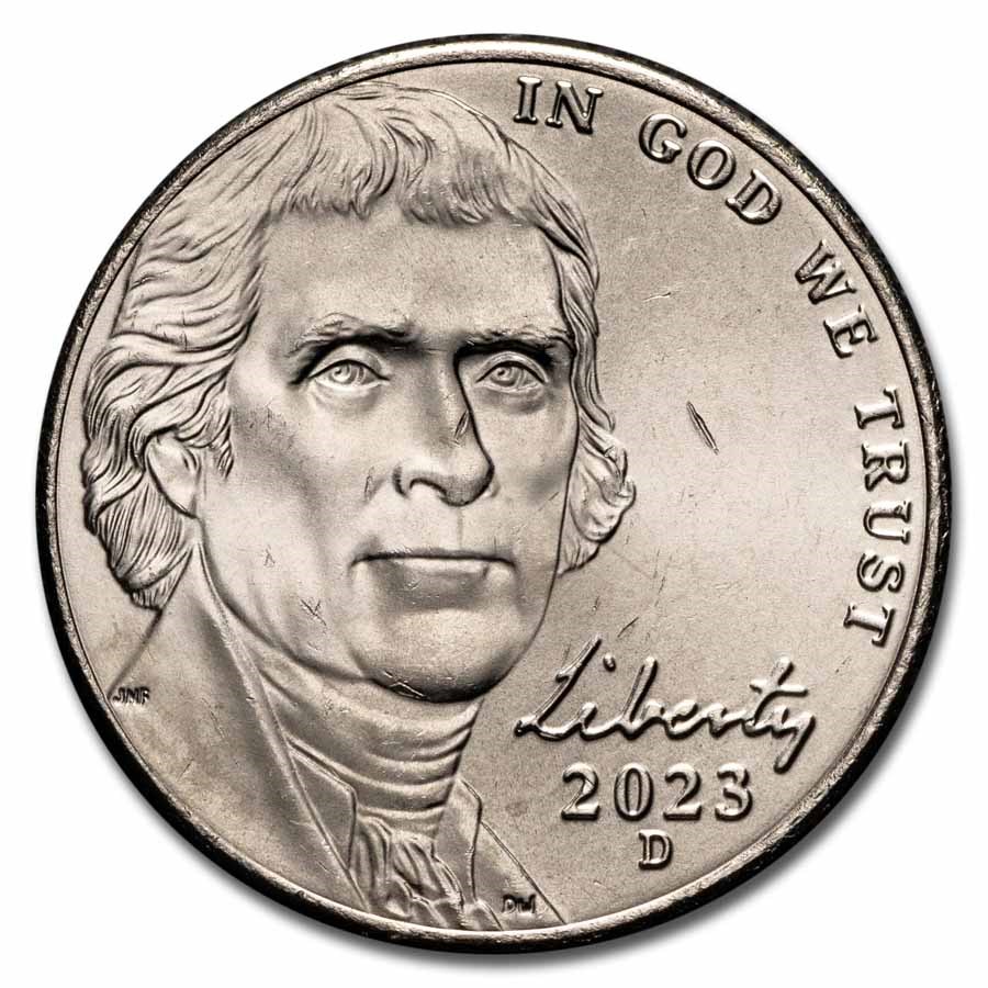 2023-D Jefferson Nickel BU