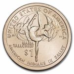 2023-D Native American $1 - Maria Tallchief BU