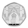 2023 GB The Coronation of His Majesty 50p Ag Prf Piedfort Coin