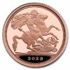 2023 GB The Coronation of His Majesty Gold 1/4 Sovereign Prf Coin