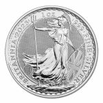 2023 Great Britain 1 oz Silver Coronation Britannia BU