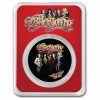 2023 Niue 1 oz Ag $2 Aerosmith Colorized 50th Anniv. Band in TEP