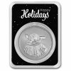 2023 Niue 1 oz Ag $2 Grogu Baby Yoda in Serialized Holiday TEP