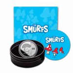 2023 Niue 1 oz Proof Silver Smurfs 65th Anniversary
