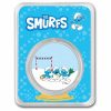 2023 Niue Colorized 1 oz Silver $2 Smurfs Christmas Carol in TEP