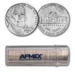 2023-P Jefferson Nickel 40-Coin Roll BU