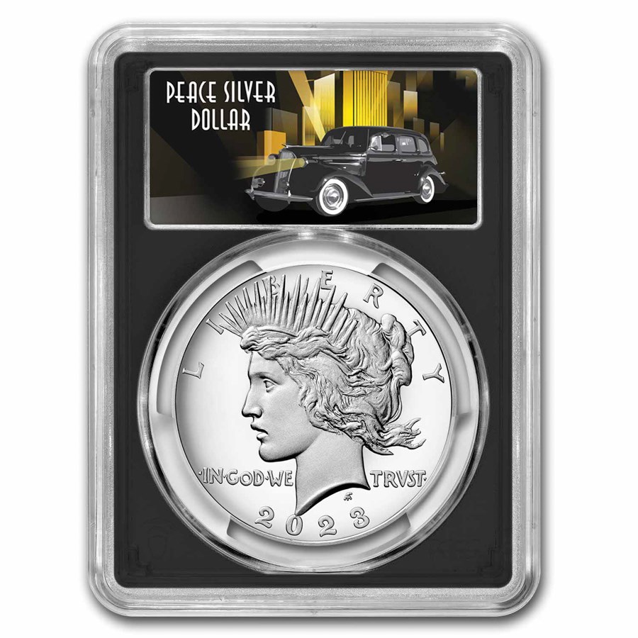 2023-S Proof Silver Peace Dollar PR-70 PCGS (FDI, Black Label)