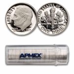 2023-S Roosevelt Dime 50-Coin Roll Proof