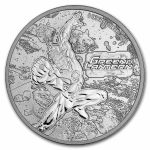 2023 Samoa 1 oz Silver DC Comics Green Lantern BU
