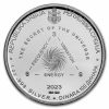 2023 Serbia 1 oz Proof Ag 100 Dinar Tesla: Secret of the Universe