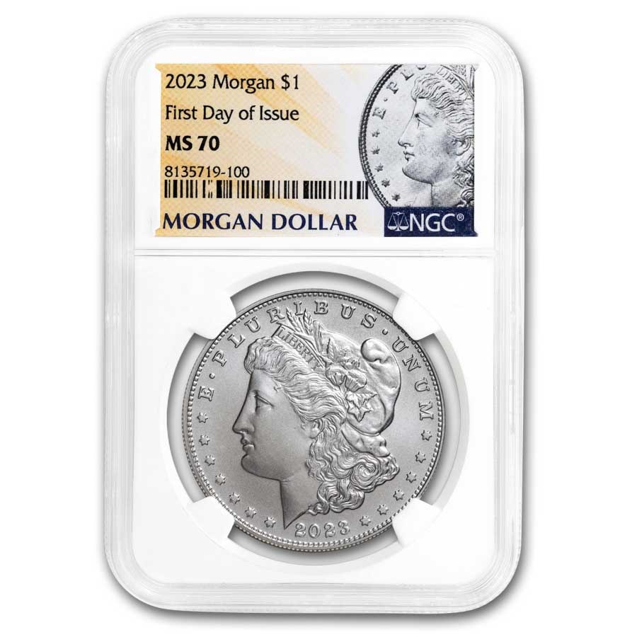 2023 Silver Morgan Dollar MS-70 NGC