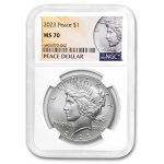 2023 Silver Peace Dollar MS-70 NGC