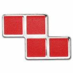 2023 Tetris™ Niue 1 oz Silver $2 Z-Tetrimino Block (Red)