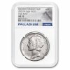 2023-W 1 oz Burnished American Palladium Eagle MS-70 NGC