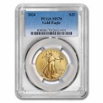 2024 1/2 oz American Gold Eagle MS-70 PCGS