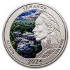 2024 1 oz Ag NATB Illinois Shawnee National Forest (Colorized)