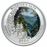 2024 1 oz Ag NATB Kentucky Cumberland Gap National Park (Color)