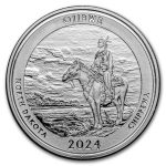 2024 1 oz Ag NATB North Dakota Theodore Roosevelt National Park