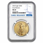 2024 1 oz American Gold Eagle MS-69 NGC (Early Releases)