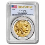 2024 1 oz Gold Buffalo MS-70 PCGS (FirstStrike®)