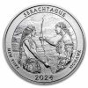 2024 1 oz Silver NATB New York Saratoga National Historic Park