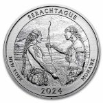 2024 1 oz Silver NATB New York Saratoga National Historic Park