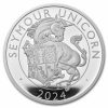 2024 1 oz Silver Royal Tudor Beasts Seymour Unicorn Pf (Box/COA)