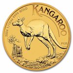 2024 Australia 1/10 oz Gold Kangaroo BU