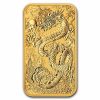 2024 Australia 1 oz Gold Dragon Rectangular Coin BU