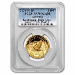 2024 Australia 1 oz Gold Swan PR-70 PCGS DCAM HR