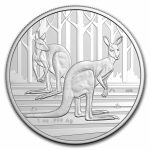 2024 Australia 1 oz Silver $1 Kangaroo BU