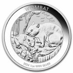 2024 Australia 1 oz Silver Australian Wombat BU