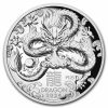 2024 Australia 1 oz Silver Lunar Dragon Proof (HR, Box & COA)