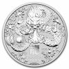 2024 Australia 10 kilo Silver Lunar Dragon BU (Series III)