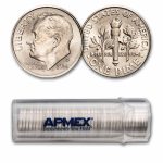 2024-D Roosevelt Dime 50-Coin Roll BU