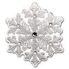 2024 Fiji 1/2 oz Silver Snowflake Coin w/ Crystals, Box & COA