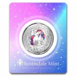 2024 Fiji 1 oz Silver Rainbow Magical Unicorn "Blossom"