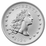 2024 Flowing Hair 230th Anniversary Silver Medal (Box & COA)
